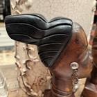 Vintage Pair Of Male Female African Carved Hardwood Tribal Sculptures Art