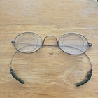Antique Lot Of 7 Pair Wire Rim Spectacles Eyeglasses Bifocals