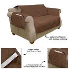 Sofa Cover Waterproof Loveseat Couch Protector For Kids Dogs Pet Stain Resistant