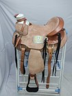 Youth Western Leather Barrel Horse Saddle Include Tack Set 10 In To  13 In