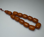 67 Grams Antique Bakelite Rosary Prayer Beads Marbled 