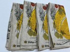 4 Vera With Ladybug Table Napkins Placemats Vera Neumann Melon Berries Vegetable