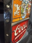 Coors Crest  america s Fine Light Beer  Vintage Waterfall Beer Light Sign Works