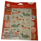 Christmas Sticker Lot  662total Stickers Dogs Cats Santa Trees Snowman Nativity 