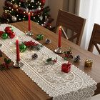 Lace Crochet Rectangular Table Runner  2pcs Boho Doilies 45 13 38 Table Dresser
