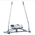 Aeroski 2 0 Ski Fitness Workout Machine W  Recoil Spring Resistance  Gray  used 