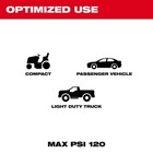 Milwaukee M12 12v Lithium-ion Cordless Portable Inflator  tool-only 