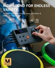 Donner Ded-70se Electric Drum Set For Kids  Electronic Drums Polychromatic