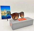 Rb4171 Erika By Ray   ban  Tortoise Shell Frame  Ombre Brown Lens Sunglasses