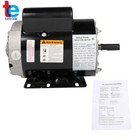 3hp 3450rpm Compressor Duty Electric Motor 5 8  Shaft 56 Frame 1phase 115-230v