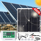 400 Watts Solar Panel Kit 100a 12v Battery Charger W  Controller Caravan Boat Us