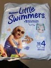 Huggies Little Swimmers Disposable Swim Diapers  Size 4  24-34 Lbs  18 Ct   237