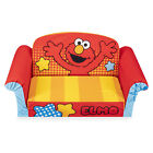 Marshmallow Furniture Children s Kids Sofa  Sesame Street Elmo  open Box 