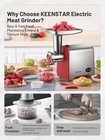 Electric Meat Grinder  Sausage Stuffer Maker 450w Food Grinder With Blade