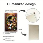 Tin Metal Signs Home D  cor Vintage Retro Comic Wall With Superheroes   Mythical 