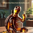 Turtle Whiskey Bottle 2026 - Unique Animal Glass Decanter Gift 320ml