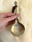 Antique Danish Baptism Christening Spoon By Aug  Thomsen