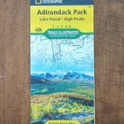 National Geographic Adirondack Park Ny Trails Illustrated Topo Map Set