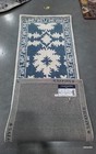 Blue   Ivory 2 -3  X 7 -0  Hole In Rug  Reduced Price 1172813426 Bel132a-27