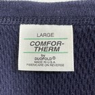 Vintage Duofold Large Long Sleeve Baselayer Shirt Top Cotton Skiing Hiking L Usa