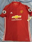 Manchester United Jersey Signed Zlatan Ibrahimovi  
