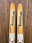 Vintage Set Of Wooden 65  Long Waterskis Water Skis Starfire 2