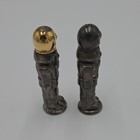 1994 Godinger Silver Art Co Silver Treasures Nutcracker Toy Soldier Salt Pepper 