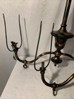 Pair Of Antique Japanned Copper Flashed Gas Lamp Light Fixtures