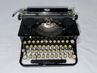 Vintage 1934 Royal Model O Portable Typewriter With The Case - Works