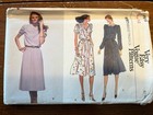 Vintage Vogue Very Easy Pattern  7615 Size 12 Dress