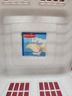 Vintage Rubbermaid 3 4 Bushel Laundry Basket  2972 White 1994 11 X 16 5 X 16 5