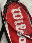 Wilson K Factor Tour Arophite Black Squash Racquet Good Shape W  Case