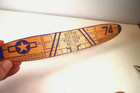 Vintage Jim Walker  A  J  Aircraft  74  Balsa Model Airplane Nos Glider Kit