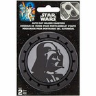 Plasticolor Star Wars Darth Vader Car Coaster  2x Cupholder Coasters