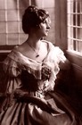 Valli Valli Gazing Out A Window   Silent Film   Stage Actress   Rppc  1908