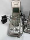 Panasonic Kx-tga421 Base 5 Handsets Answering Machine Cordless Phones