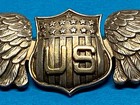 Wwi U s  Air Service Pilot Wing  Shreve   Co  Sterling  Vintage  Original