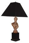 Pair Of French Neoclassical Daphne   Apollo Oak Lamps