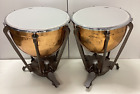 Pair Of Ludwig Timpani 25    And 28    Copper New Heads Free Ship