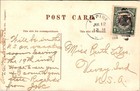 United States 1919 Panama Canal Zone Pict Postcard Crane At Cristobal Addr Usa