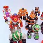 Mattel Rescue Heroes Action Figure Lot Dog Monkey Vehicles Accessories