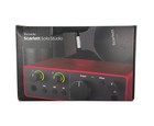 Focusrite Scarlett Solo Studio 4th Gen Usb Audio Interface Bundle - 2-in 2-out