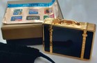 Estee Lauder World Traveler Luggage Powder Compact Mint Cond  2003 Vintage