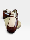 Vintage Florsheim Riveria Leather Loafers 8 5 B Nos 1970s Deadstock Y25