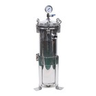 304 Stainless Steel Filter Bag Housing 150psi High Pressure Filtration System