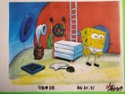 Spongebob Squarepants Original Production Cel Cell Animation Art