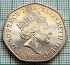 Great Britain 2016 50 Pence  Jemima Puddle Duck  Beatrix Potter Serie  Unc