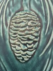Vintage Large Pewabic Pottery Tile Detroit Pinecone 2003 Celebrating 100 Years