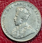 Fine 1929 Canadian Canada Nickel 5 Cents-free Shipping-nov232