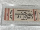 Kiss Original Concert Ticket Gene Simmons Paul Stanley Eric Singer Usa Ephemera
